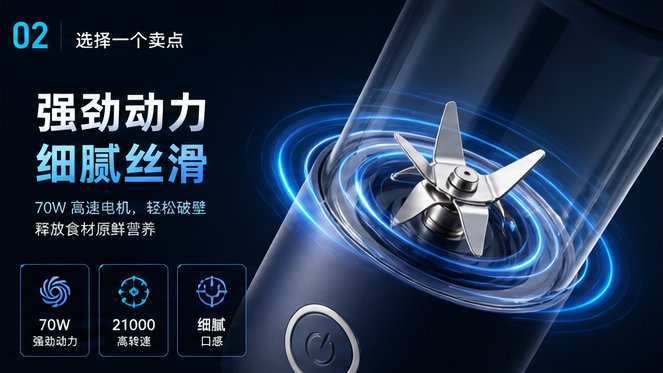 AI 商品卖点图制作流程示例