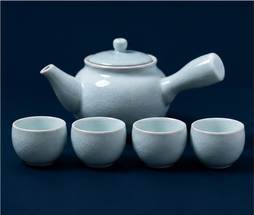 AI 茶具商品图流程示例