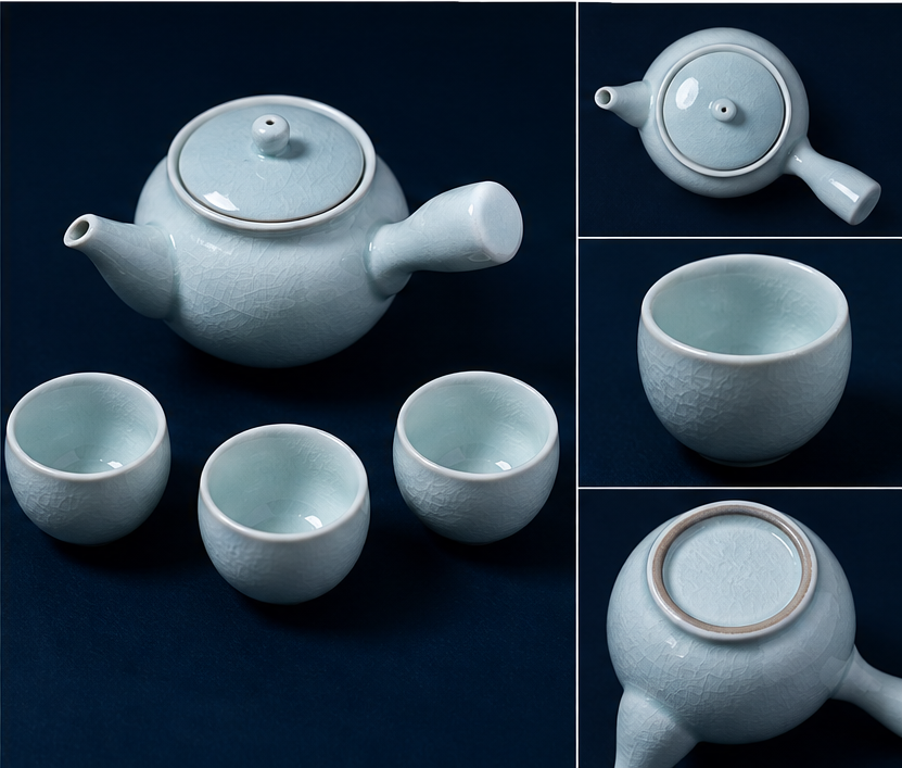 茶具商品图:导出套装商品图